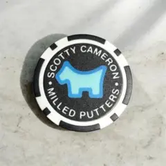 S.キャメロンゴルフマーカー　 Blue stdog