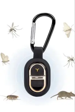 花火大会必需品！虫除け 7種類の音 カラビナ付き