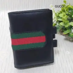 OLD GUCCI オールドグッチ シェリーライン ミニ手帳 ボールペンなし