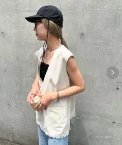 feepur ベスト　ジレ