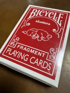【新品未開封】フラグメント・トランプ（赤）藤原ヒロシ①
