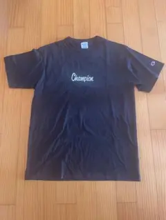 Champion ブラック Tシャツ