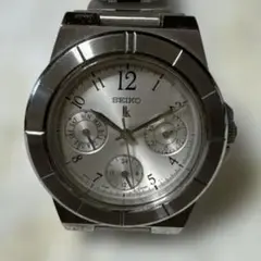 SEIKO クォーツ 腕時計 クロノグラフ•不動・電池交換しても動かない