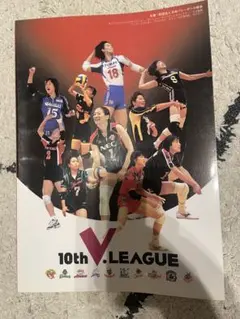 第10回Ｖリーグパンフレット　女子バレー