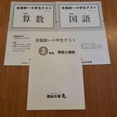 四谷大塚。3年生。月例テスト。２０２３年度原本。第1～8回。解答と解説付き。他 2025年最新】四谷大塚 月例テスト 3年の人気アイテム - メルカリ