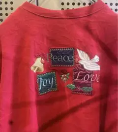 【超オススメ】古着 一点物 sweat トレーナー 薄手 クリスマススエット