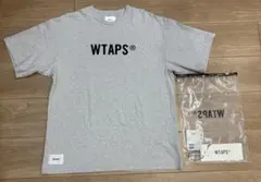 WTAPS SIGN Tシャツ　XLサイズ ASHGRAY ダブルタップス