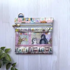 ハンドメイド＊ユキエモン クリアミニポーチ