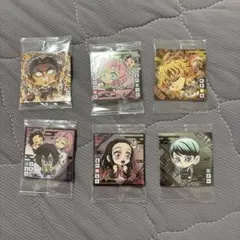 【美品】鬼滅の刃 シール6枚セット (未開封)