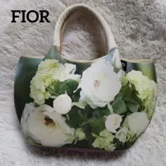 【FIOR 】センソユニコ ハンドバッグ トートバッグ 花柄転写プリント