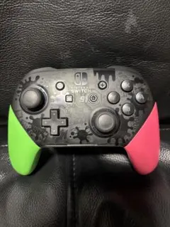 Nintendo Switch コントローラー スプラトゥーンデザイン　プロコン