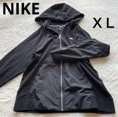 NIKE ナイキ ジップアップパーカー ブラック　ＸＬ