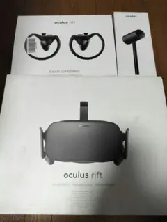 Oculus Rift VRヘッドセット+コントローラ+追加センサー