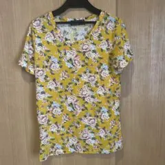 CHAMI CHAMI フラワープリント Tシャツ 半袖