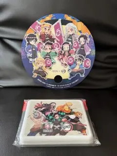イオン×鬼滅の刃 うちわ折りたたみ式ランチボックスのセット☆(未開封)