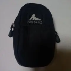 【旧ロゴ】 GREGORY ブラック小型ポーチ