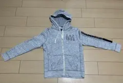 Abercrombie & Fitch フルジップパーカー グレーS
