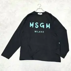 極美品 MSGMイタリア製(S)長袖Tシャツ カットソー