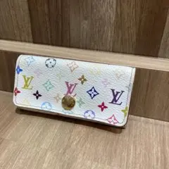 LOUIS VUITTON マルチカラー キーケース ミュルティクレ4 ブランド