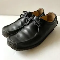 clarks クラークス レザー ナタリー 黒 ブラック ワラビー