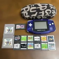 [ジャンク品]ゲームボーイアドバンス＆過去ソフトセット