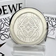 レア LOEWE ロエベ アナグラム ラウンドファスナー コインケース 小銭入れ