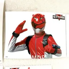 全スーパー戦隊展 オリジナルブロマイド レッドバスター