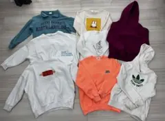 おまとめ！8枚！トレーナーセット 多色展開 130~140