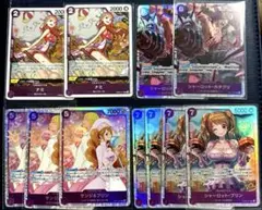 プレミアムブースター　ザベスト2 ナミ　カタクリ　サンジ＆プリン　他　11枚