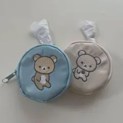 リラックマ刺繍コインケース