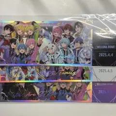 すとふぇす ベルーナドーム 入場特典 ホログラムチケット(計6枚)