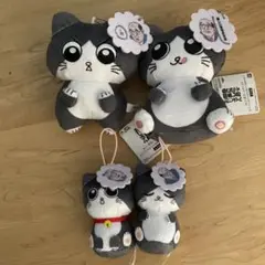 ねこに転生したおじさんマスコット4種