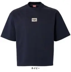 【新品未使用】ローリングス Tシャツ ネイビー　半袖 Rawlings サイズO