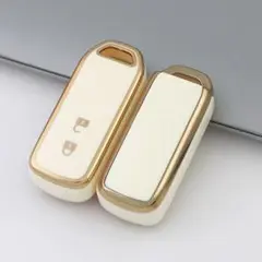 ホンダ スマートキーケース TPU キーカバー N-BOX VAN ONE 2白