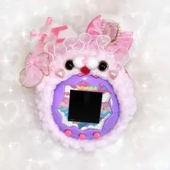 たまごっち　パラダイス　ラブリーねこちゃん　ヘッドドレス付き　カバー　ケース