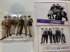 BTSアクリルスタンド 3点セット