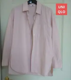 UNIQLO レディース綿100%シャツМ　オフィスカジュアル