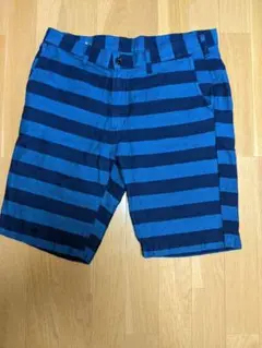 MENS ボーダーショートパンツ Lサイズ