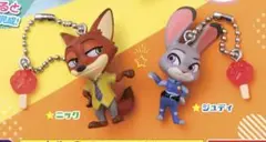 【匿名配送】ディズニーキャラクター なかよしペアスイング ニック&ジュディ