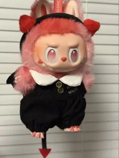 LABUBU ラブブ ぬいぐるみ服 小悪魔風セット