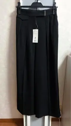 NATURAL BEAUTY BASIC メタルポイントタックワイドパンツ