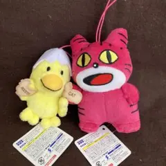 たべっ子どうぶつややちびでかマスコット 2体セット
