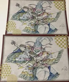 鬼滅の刃　ダイニング　おすそわけポストカード　父 お楽しみくじ