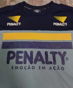 PENALTY ペナルティ グレー ネイビー シャツ