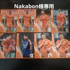 【Nakabon様】エスパルス☆2025オフィシャルトレーディングカード☆17枚