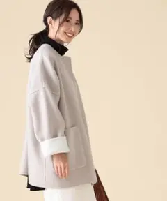 新品未使用 Demi-Luxe BEAMS ベルト付き リバーコート 38
