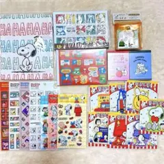 スヌーピー SNOOPY 巾着 メモ 付箋 シールセット