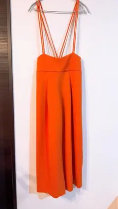 新品未使用❤️troir サロペット オールインワン オレンジ