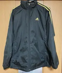 adidas ジャージ　ゴールド　3本ライン