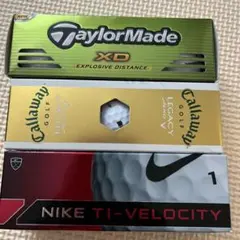 ゴルフボールセット TaylorMade Callaway Nike